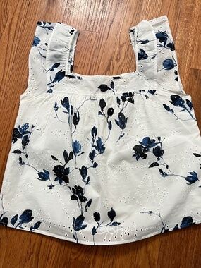 Liverpool Los Angeles eyelet blouse